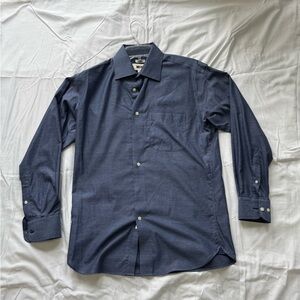 Men's Navy Blue dress shirt